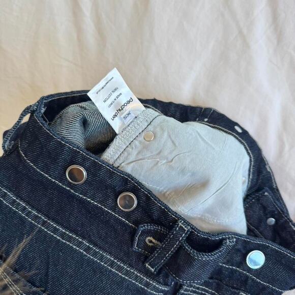 Peachy den navy straight leg jeans - Picture 4 of 6